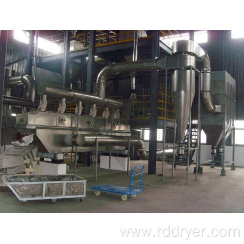 Horizontal Fluidizing Bed Drying Equipment for Vanillin